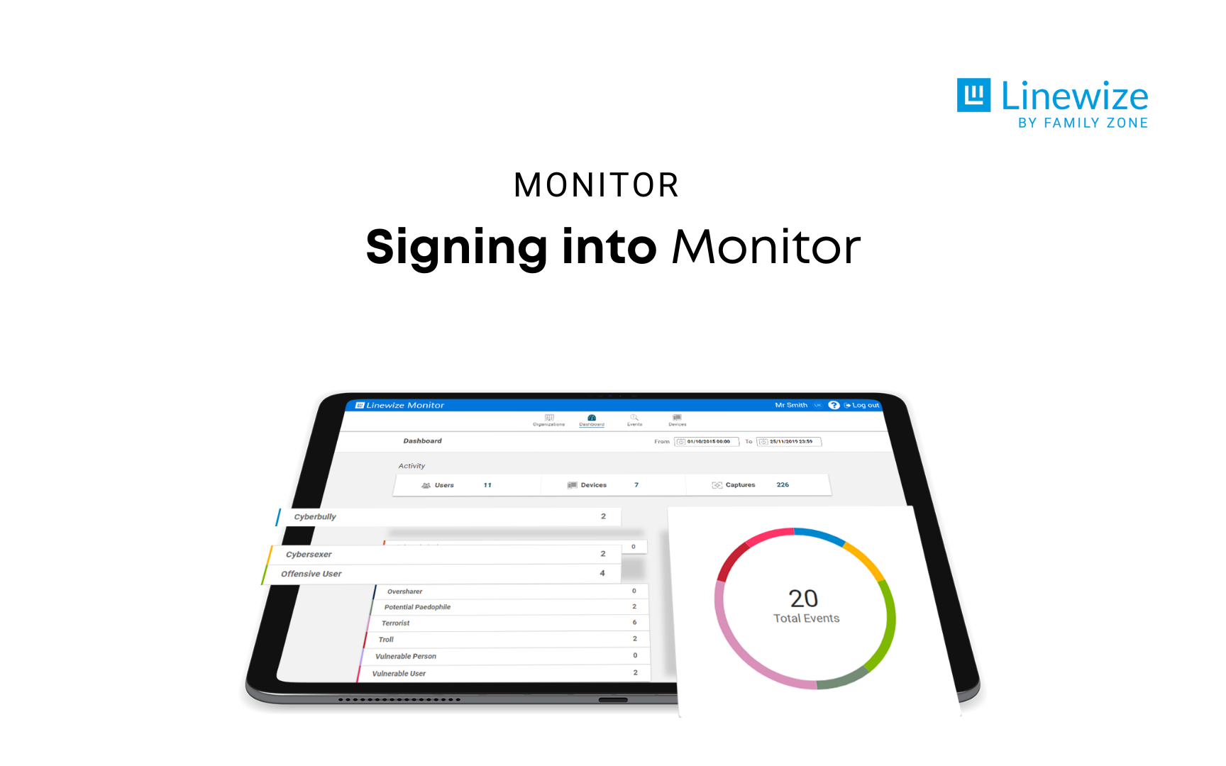 Signing into Monitor