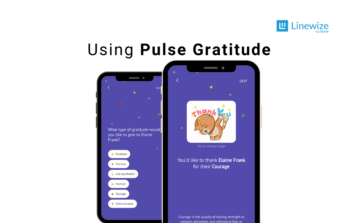 Using the Pulse Gratitude Feature