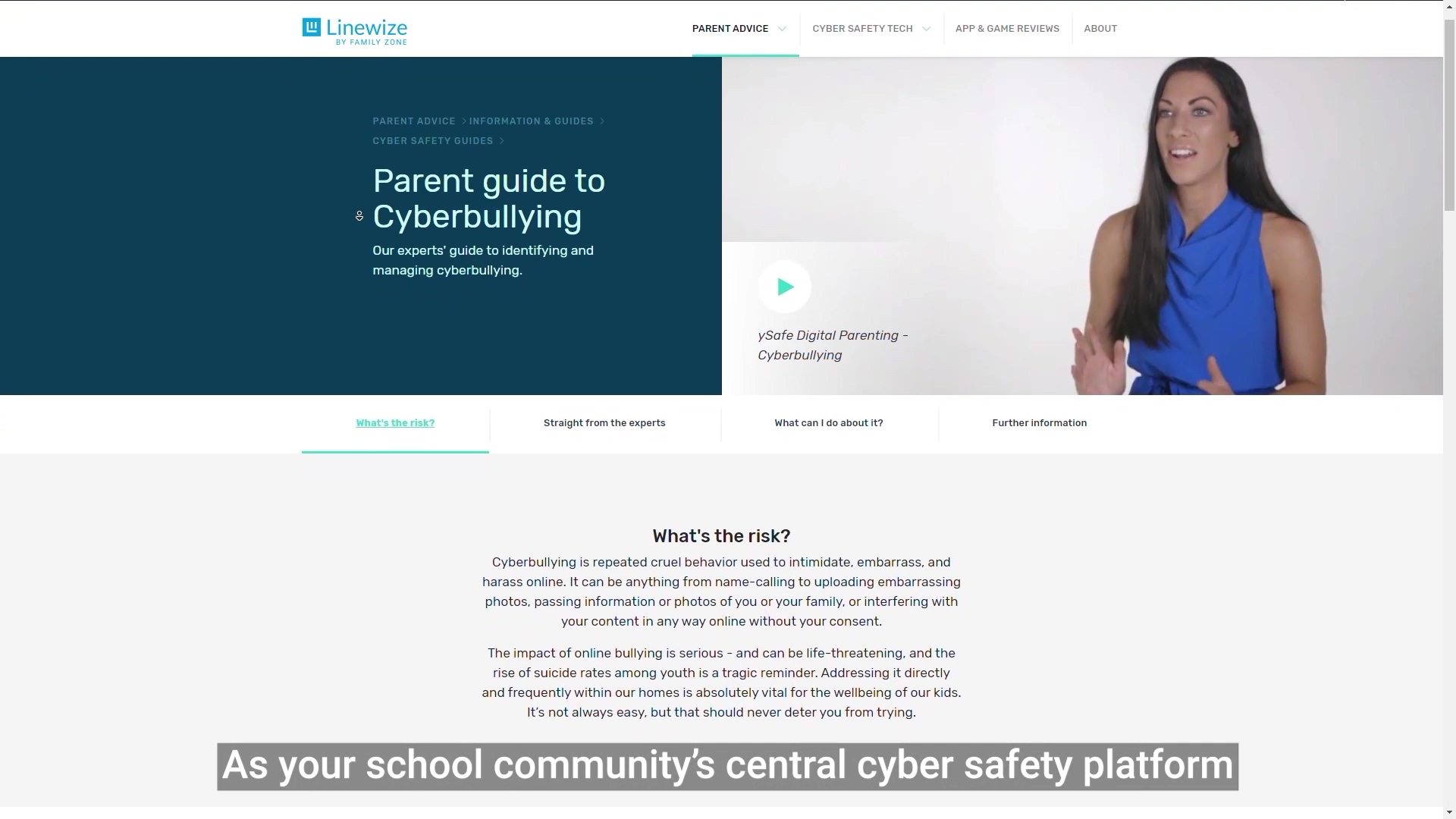 Online Safety Hub Quick Overview