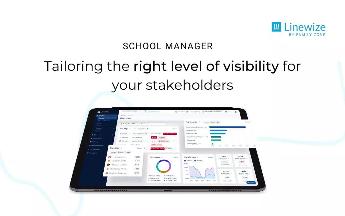 Tailoring the right level of visibility for your stakeholders to positively influence your school's online safety practices